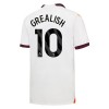 Maglia ufficiale Manchester City Grealish 10 Trasferta 2023-24 per Bambino